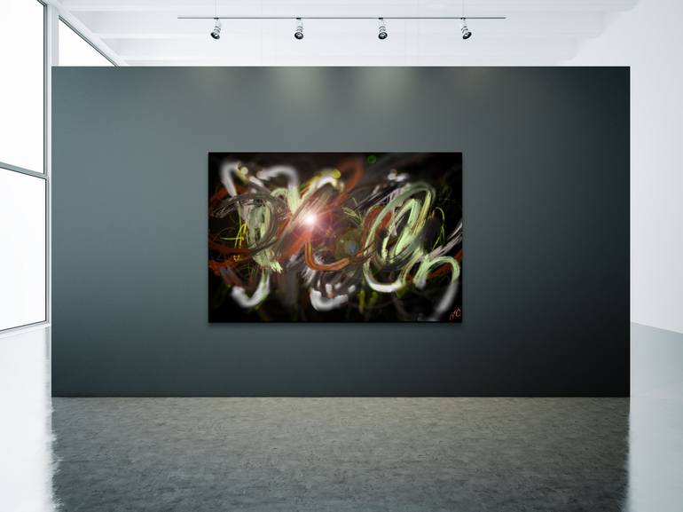 Original Abstract Expressionism Abstract Digital by Jason Lincoln Jeffers