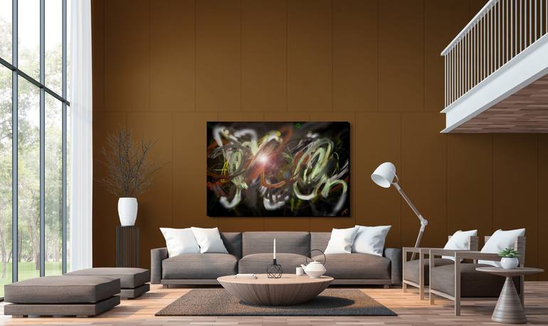 Original Abstract Expressionism Abstract Digital by Jason Lincoln Jeffers