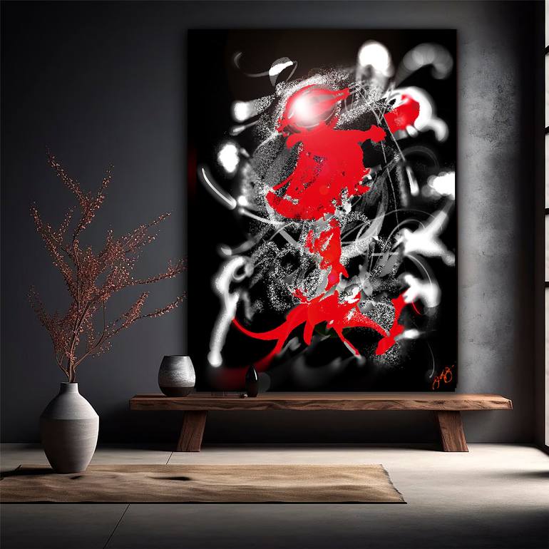 Original Abstract Digital by Jason Lincoln Jeffers