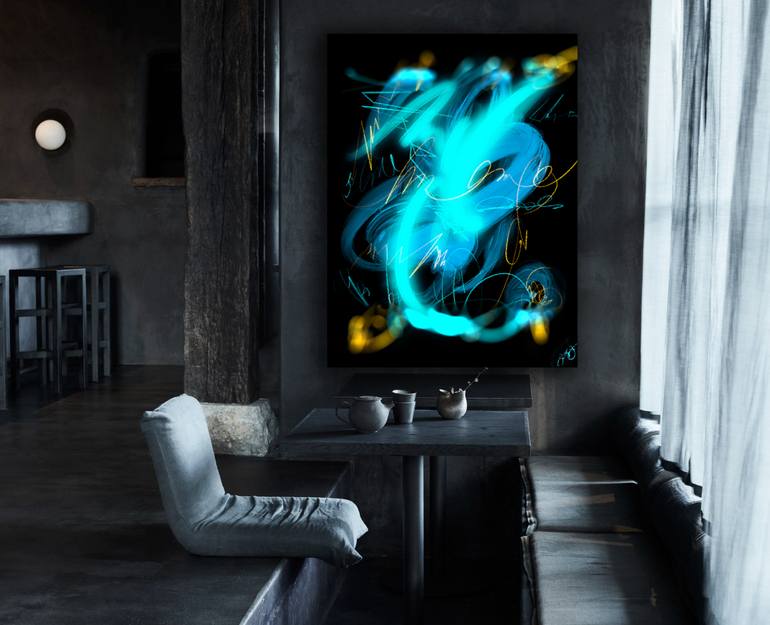 Original Abstract Expressionism Abstract Digital by Jason Lincoln Jeffers