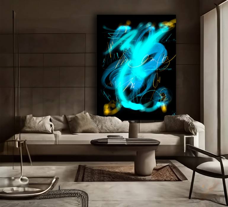 Original Abstract Expressionism Abstract Digital by Jason Lincoln Jeffers