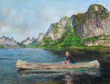 Original Figurative Nature Painting by Mirian Gomeli