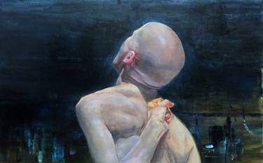 Print of Figurative Men Paintings by Mirian Gomeli