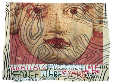 Original Contemporary Language Mixed Media by Massimo Nota