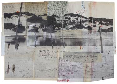 Original Contemporary Landscape Mixed Media by Massimo Nota