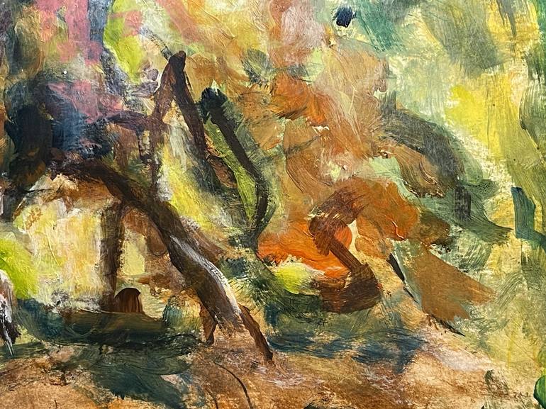 Original Abstract Expressionism Landscape Painting by Alfredo Machado Zingg