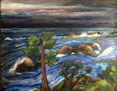 Original Seascape Paintings by Alfredo Machado Zingg