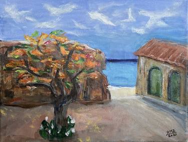 Original Impressionism Tree Paintings by Alfredo Machado Zingg