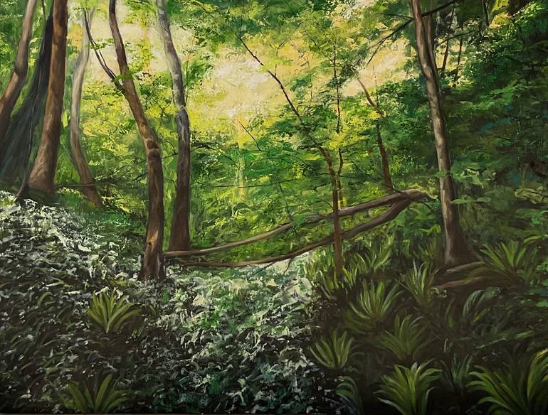 Golden Hour Painting by Asli Akyuz | Saatchi Art