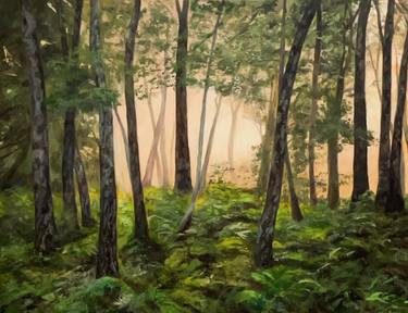 Original Fine Art Landscape Paintings by asli akyuz