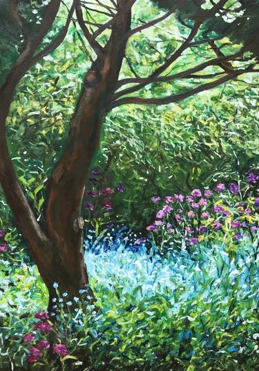 Print of Garden Paintings by asli akyuz