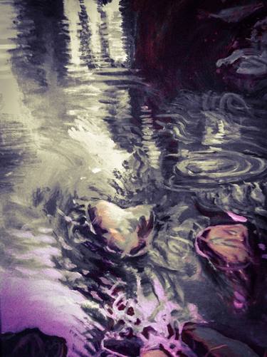 Original Water Painting by Ellen Schupack