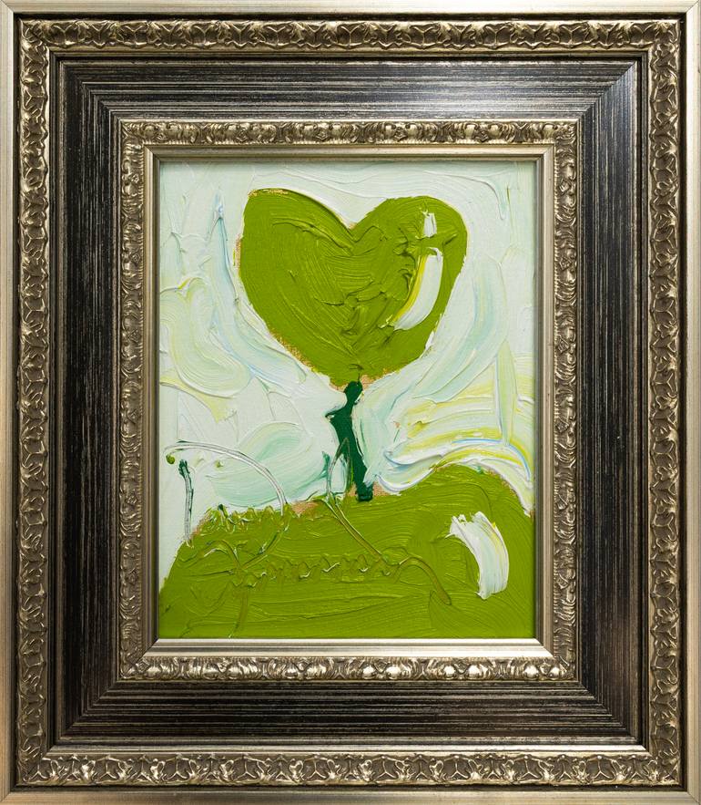 Original Symbolism Abstract Painting by Daniel Zimmerman