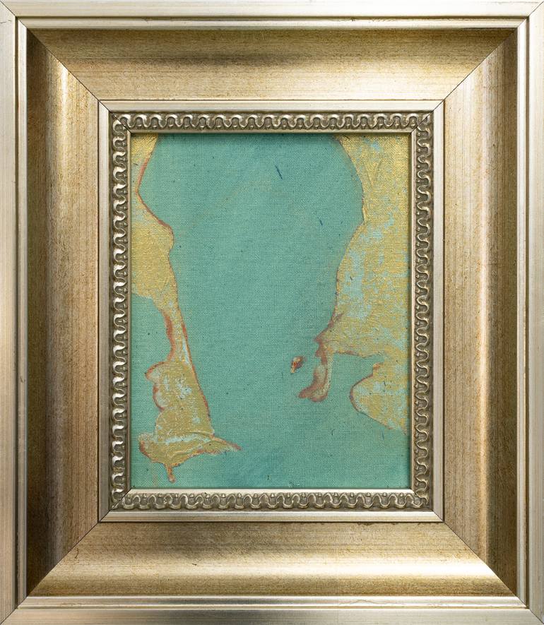 Original Abstract People Painting by Daniel Zimmerman