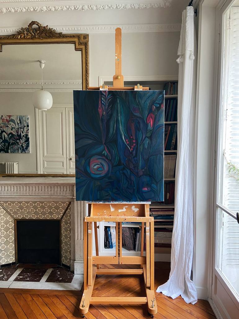 Original Contemporary Abstract Painting by Nathalie Maquet