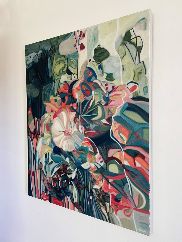 Original Contemporary Abstract Painting by Nathalie Maquet