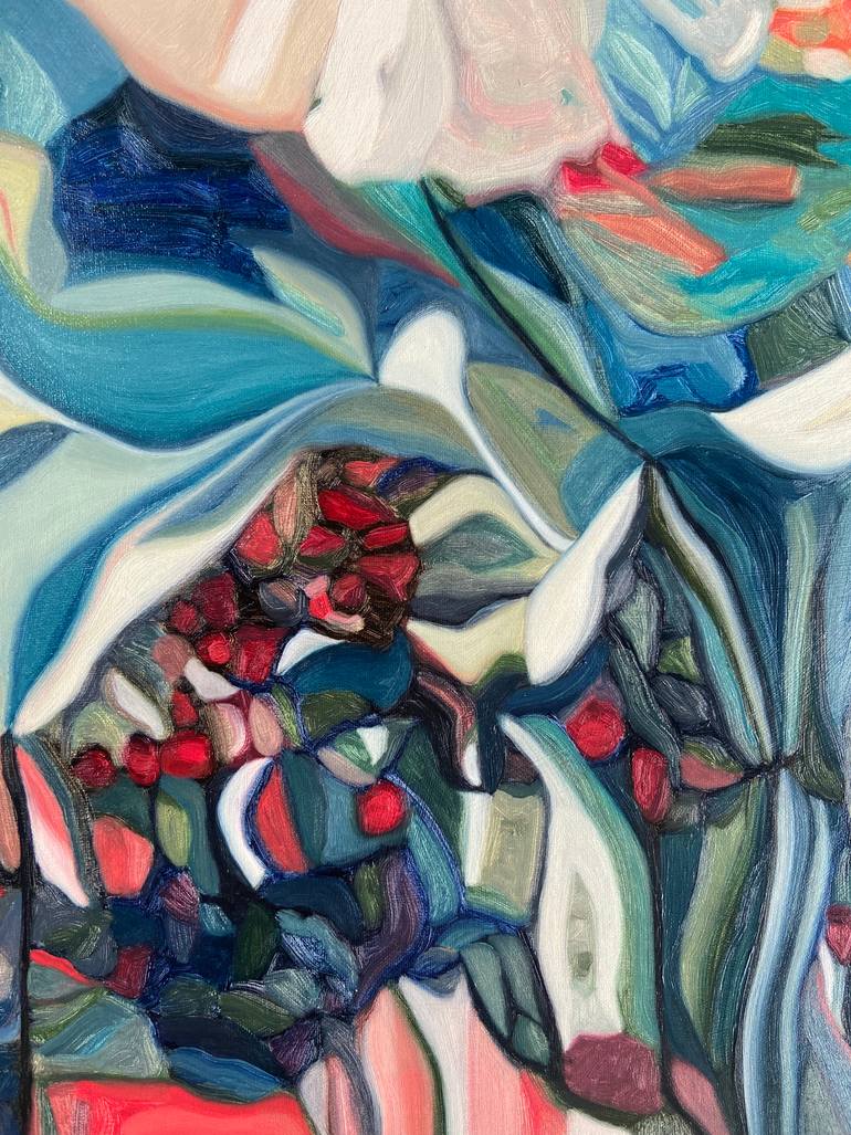 Original Contemporary Abstract Painting by Nathalie Maquet