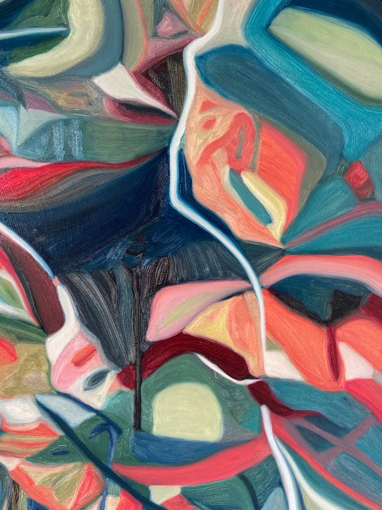 Original Contemporary Abstract Painting by Nathalie Maquet