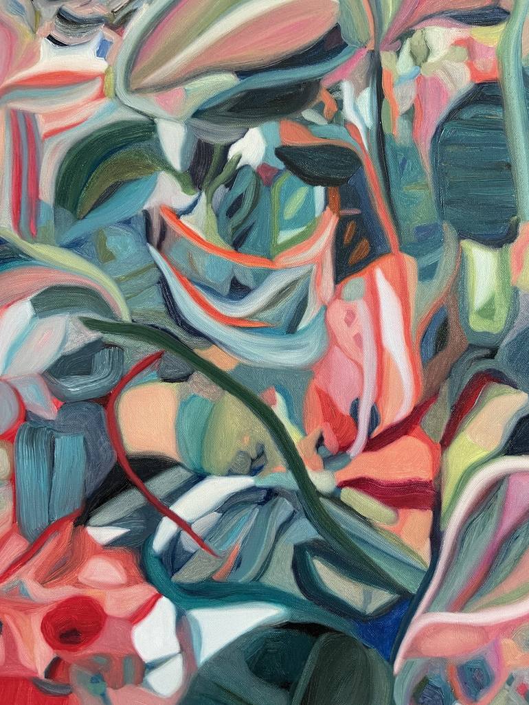 Original Contemporary Abstract Painting by Nathalie Maquet