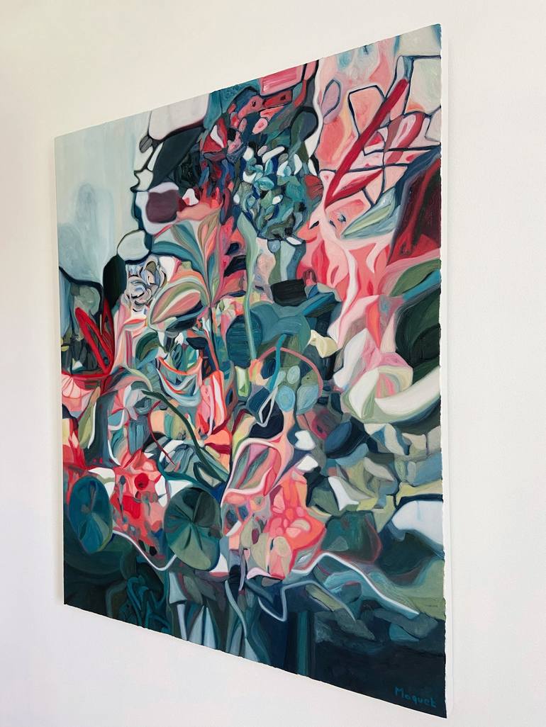 Original Contemporary Abstract Painting by Nathalie Maquet