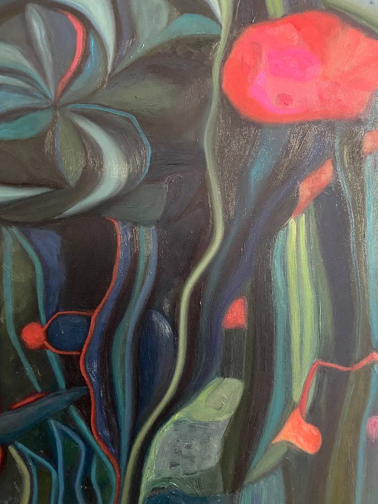 Original Contemporary Nature Painting by Nathalie Maquet