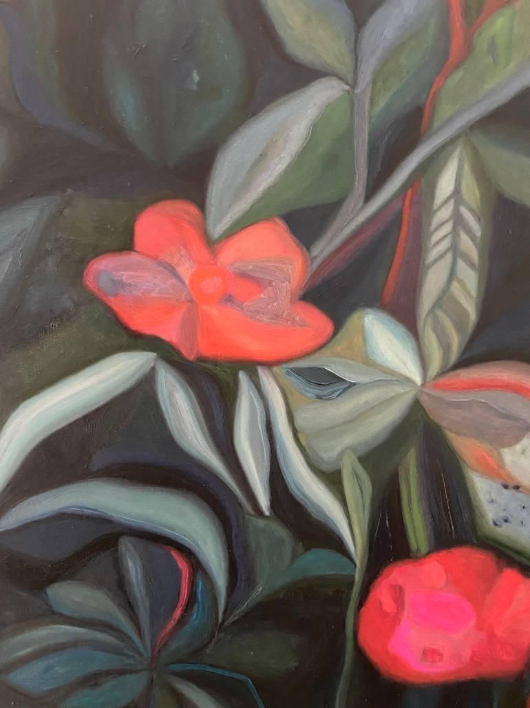 Original Contemporary Nature Painting by Nathalie Maquet