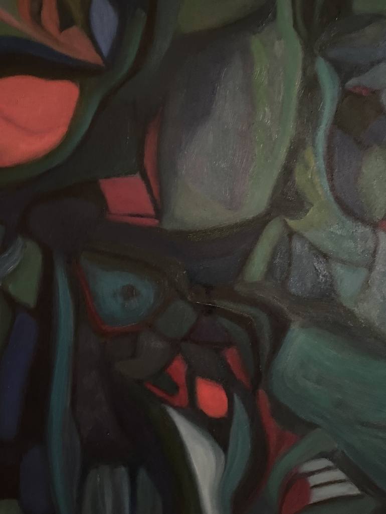 Original Contemporary Nature Painting by Nathalie Maquet