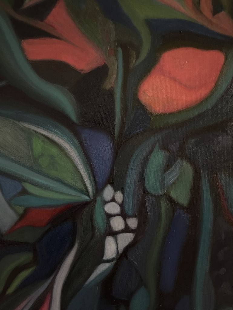 Original Contemporary Nature Painting by Nathalie Maquet