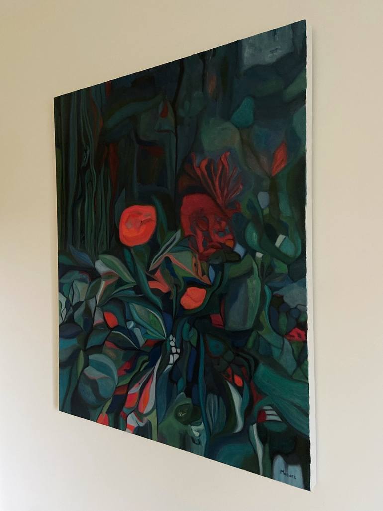 Original Contemporary Nature Painting by Nathalie Maquet