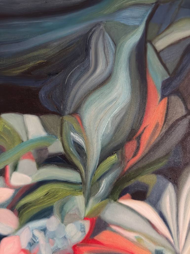 Original Contemporary Nature Painting by Nathalie Maquet