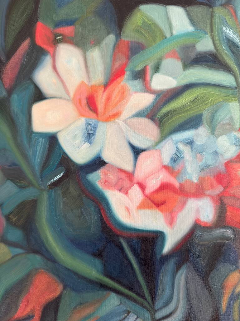 Original Contemporary Nature Painting by Nathalie Maquet