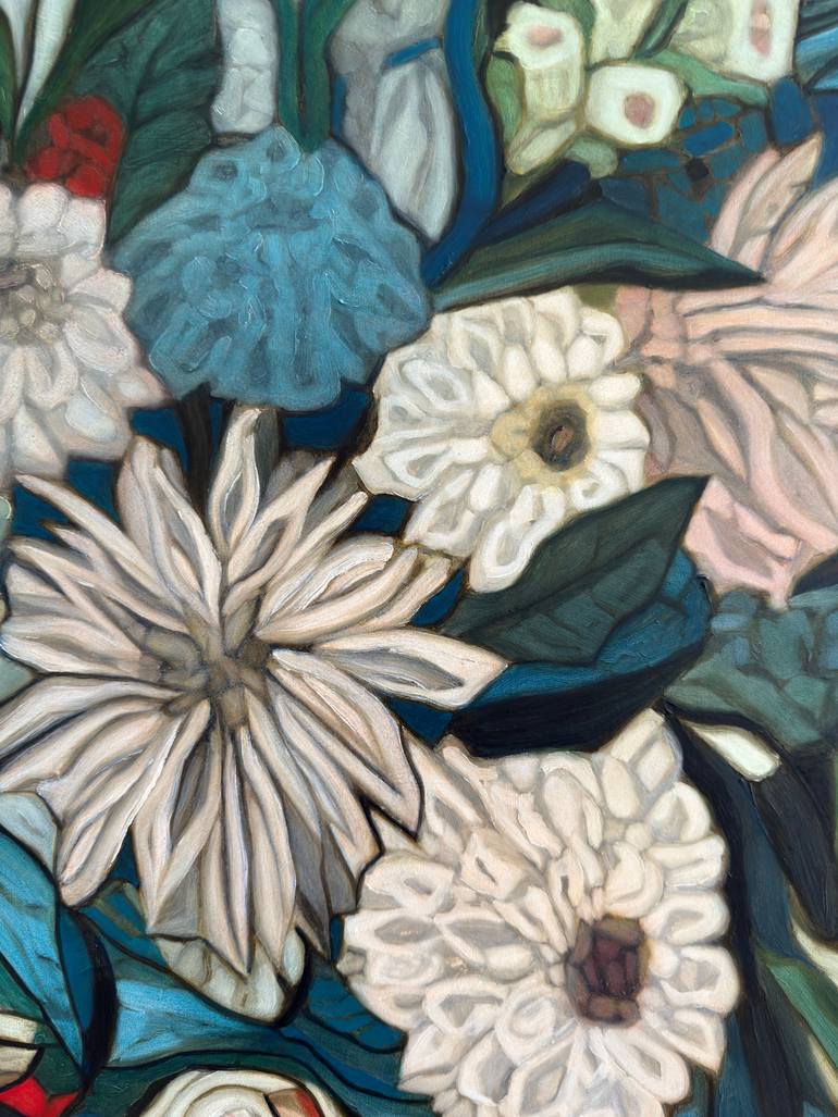 Original Contemporary Nature Painting by Nathalie Maquet