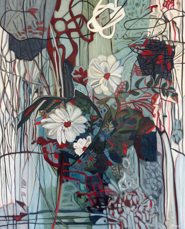 Print of Contemporary Nature Painting by Nathalie Maquet