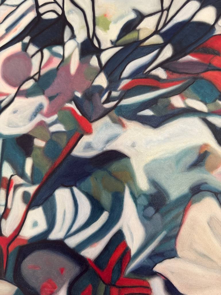 Original Contemporary Nature Painting by Nathalie Maquet