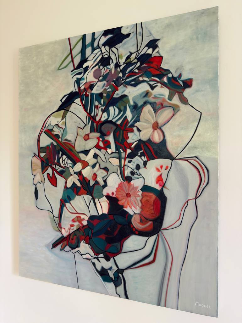Original Contemporary Nature Painting by Nathalie Maquet