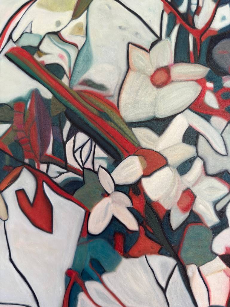 Original Contemporary Nature Painting by Nathalie Maquet