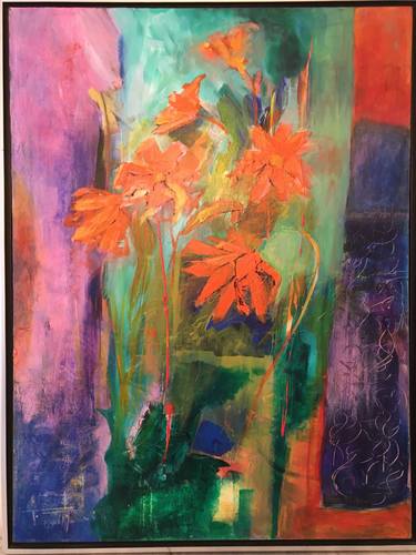 Print of Expressionism Garden Paintings by Joan Dorrill