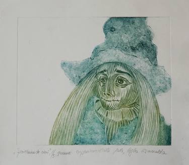 Print of Illustration Fantasy Printmaking by Esmeralda Riglea