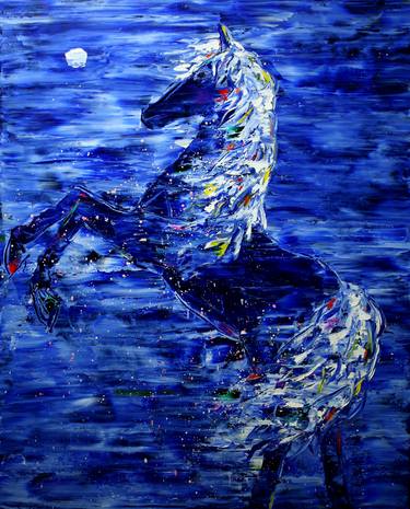 Print of Horse Paintings by SEOK YOUNG KIM