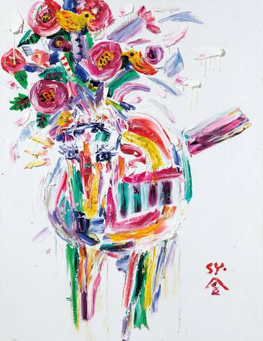 Print of Expressionism Horse Paintings by Seok Young Kim