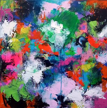 Original Abstract Expressionism Abstract Paintings by Jill Dowell