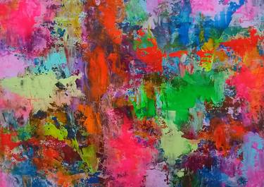 Print of Abstract Expressionism Abstract Paintings by Jill Dowell