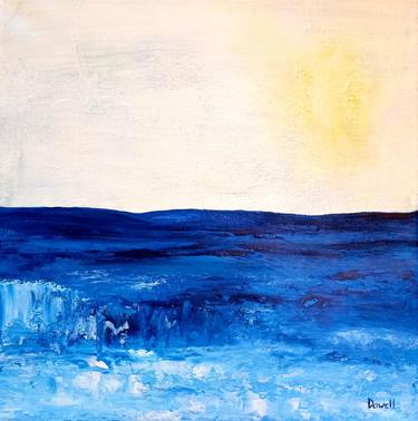 Print of Abstract Seascape Paintings by Jill Dowell