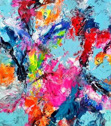 Original Expressionism Abstract Paintings by Jill Dowell