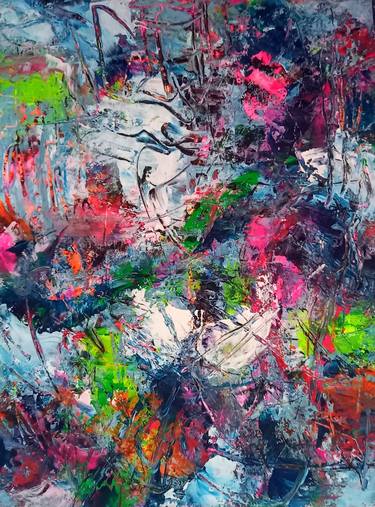 Original Abstract Music Paintings by Jill Dowell