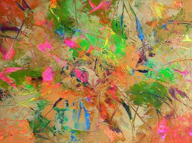 Print of Fine Art Abstract Paintings by Jill Dowell