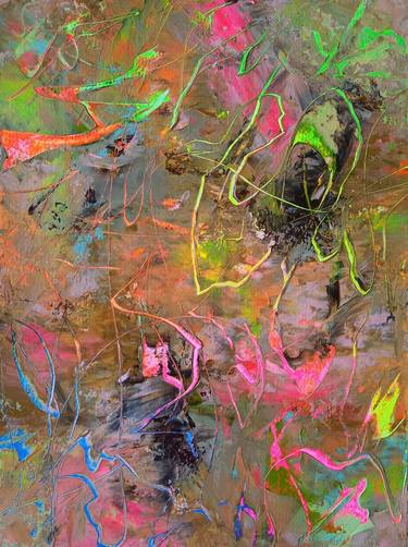 Print of Fine Art Abstract Paintings by Jill Dowell