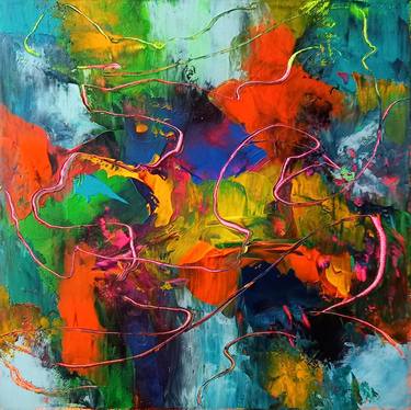 Original Abstract Paintings by Jill Dowell