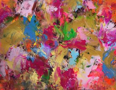 Original Fine Art Abstract Paintings by Jill Dowell