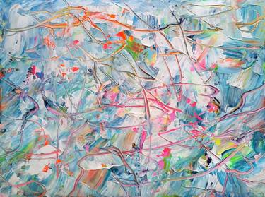 Original Abstract Music Paintings by Jill Dowell